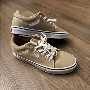 Vans Women’s Tan Canvas Sneakers